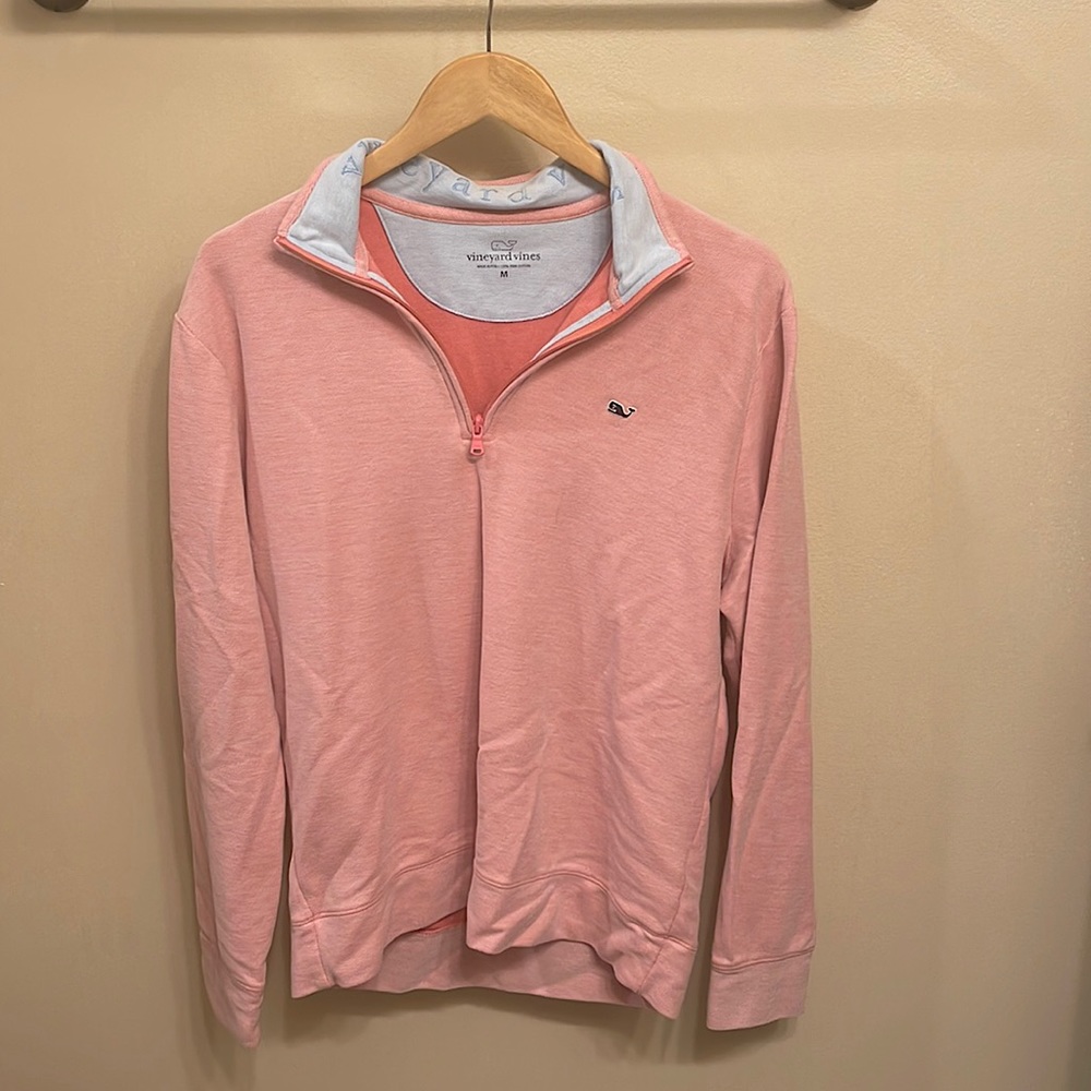 Vineyard vines- quarter zip-up